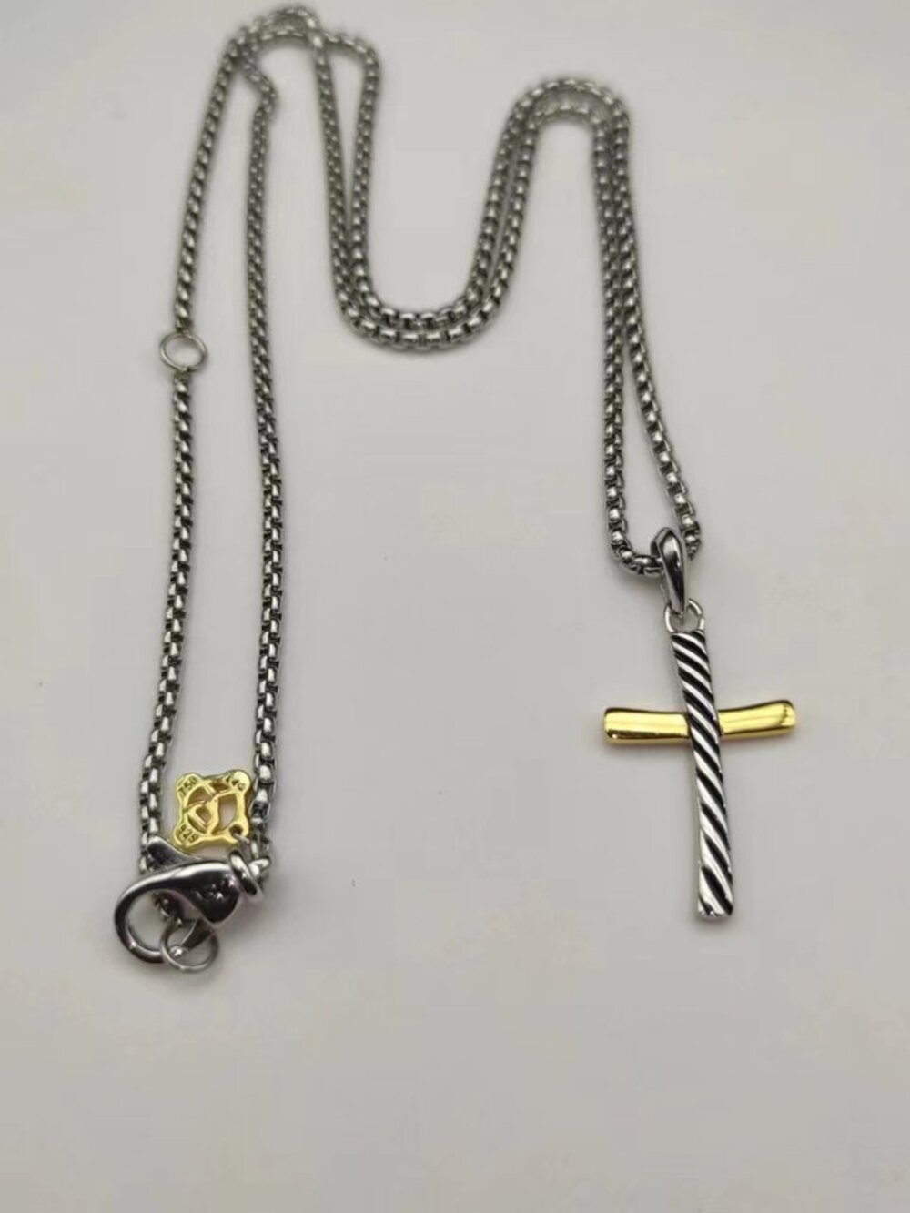 David Yurman 925 Silver Necklaces with Original Pouch - Picture 1 of 6